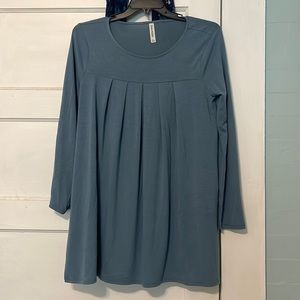 Zenana Premium Blue Tunic Size large